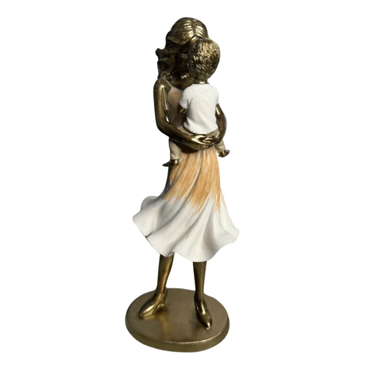 Estatua Escultura Amor Mãe e Filho Dia Das Mães Decoração Luxo Espressione Presente Dia Das Mães, Es - 6