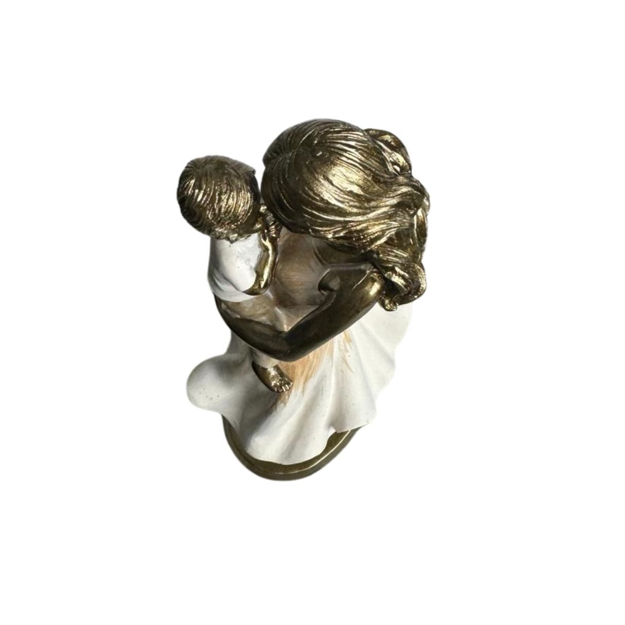 Estatua Escultura Amor Mãe e Filho Dia Das Mães Decoração Luxo Espressione Presente Dia Das Mães, Es - 7