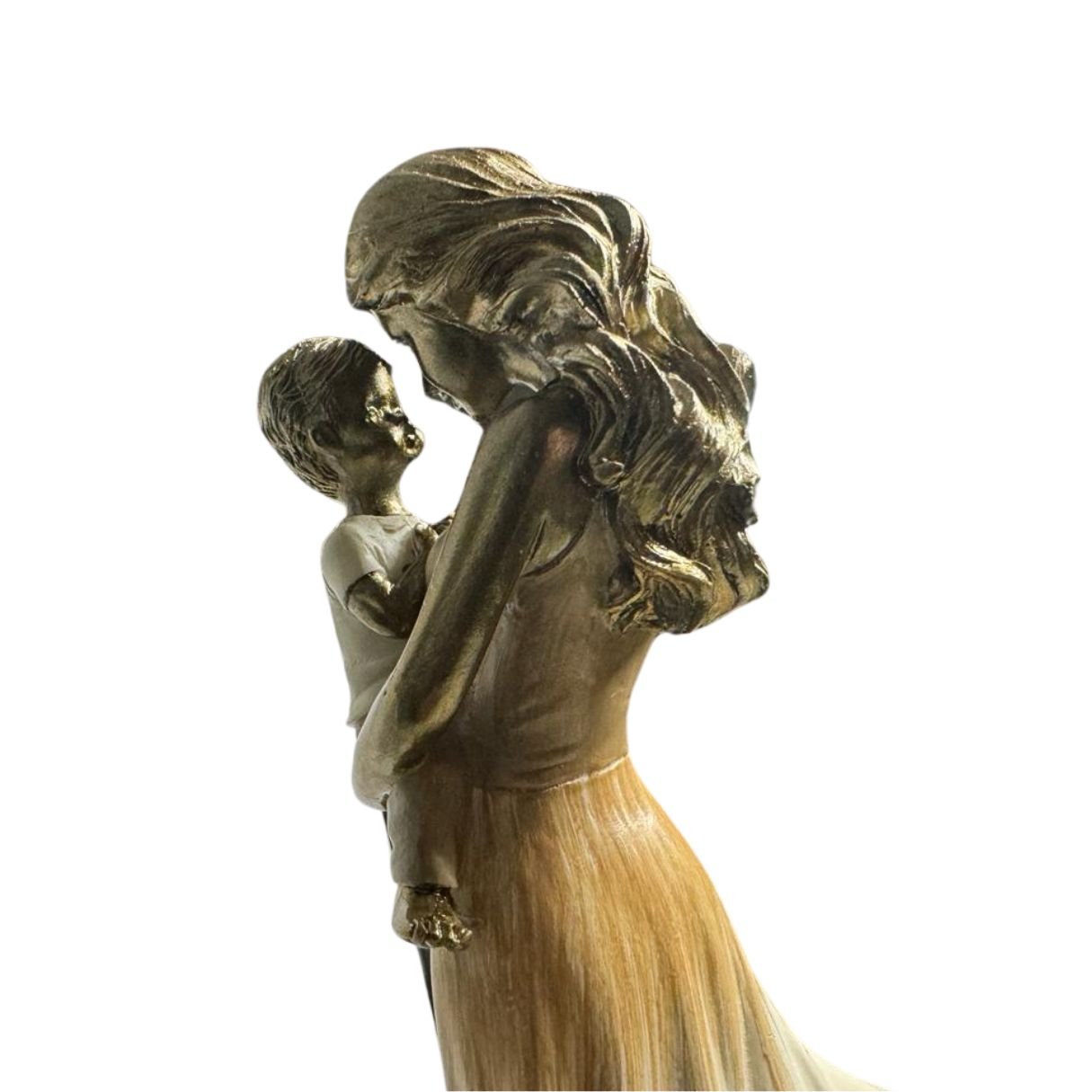 Estatua Escultura Amor Mãe e Filho Dia Das Mães Decoração Luxo Espressione Presente Dia Das Mães, Es - 9