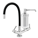 Ver imagem 2 de Torneira Filtro Cozinha Bancada Flexível 2186 Preta C-72