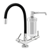Torneira Filtro Cozinha Bancada Flexível 2186 Preta C-72 - 2