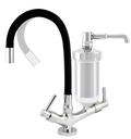 Ver imagem 3 de Torneira Filtro Cozinha Bancada Flexível 2186 Preta C-72