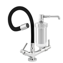 Ver imagem 4 de Torneira Filtro Cozinha Bancada Flexível 2186 Preta C-72