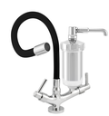 Ver imagem 4 de Torneira Filtro Cozinha Bancada Flexível 2186 Preta C-72