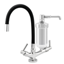 Ver imagem 1 de Torneira Filtro Cozinha Bancada Flexível 2186 Preta C-72