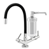 Torneira Filtro Cozinha Bancada Flexível 2186 Preta C-72 - 1