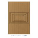 Ver imagem 6 de Painel Liso para TV 65 Polegadas Planejado 160x250cm Aruá CabeCasa MadeiraOriginals Marrom/Jatobá