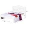 Cama Thalia Casal Branco - Cambel - 2