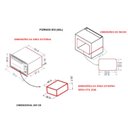 Ver imagem 4 de Forno Elétrico de Embutir 45 Litros ESI 127V Fogatti Inox