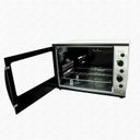 Ver imagem 2 de Forno Elétrico com Espeto Giratório 60 Litros Smart 60 127v Fogatti Preto