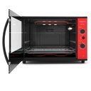 Ver imagem 2 de Forno Elétrico 60 Litros Top 60 127v Fogatti Vermelho