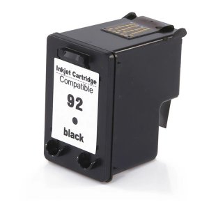 Cartucho de Tinta Preto Compatível 92 para Hp C3180 Psc-1510 1507 5440 C3100 D4100 6210 3500 Psc1510