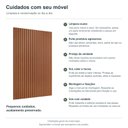 Ver imagem 5 de Painel Ripado Smart 400x240 cm (sem Furo) Incolar Cedro