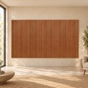 Ver imagem 1 de Painel Ripado Smart 400x240 cm (sem Furo) Incolar Cedro