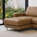 Ver imagem 4 de Sofá 5 Lugares Tributo Horse Collection Chaise Esquerda em Courino 316m