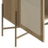 Balcão Aparador Buffet Cantinho do Café Arlo A10 Hanover/dourado - Mpozenato - 6