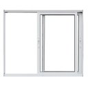 Ver imagem 1 de Janela de Alumínio Correr 100x120cm 2 Folhas Magnum Atlântica