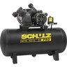 Compressor de Ar 2hp 10 Pés 110 Litros Pro Csv 10/110 Schulz Cor Preto Voltagem:220v/preto;fase Elét - 1