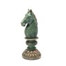 Cavalo peça do xadrez decorativa em resina 33 cm:Stone - 1