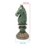 Cavalo peça do xadrez decorativa em resina 33 cm:Stone - 2