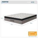 Ver imagem 2 de Colchão King Size San Juan Molas Ensacadas Pillow Paparazzi 193x203x35cm