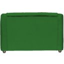 Ver imagem 5 de Kit Namoradeira + 4 Poltronas Decorativas para Sala Mila Suede Cores Pé de Plastico Cromado