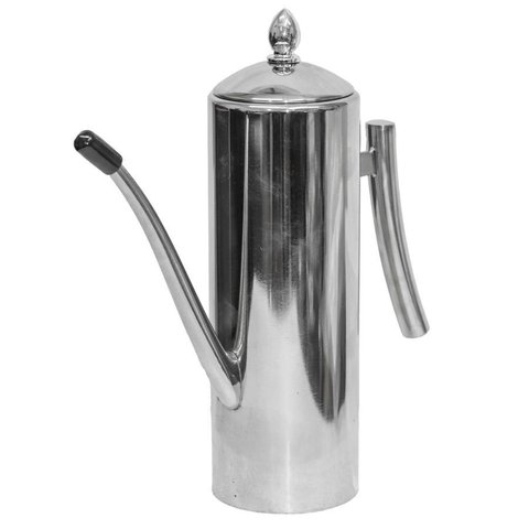 Galheteiro Inox Porta Azeite Suporte 1 Litro Chaleira Fria Frg0334 Frigopro