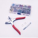 Ver imagem 1 de Kit Alicate Pressão Matrizes Botões KH-T0012 - Sun Special