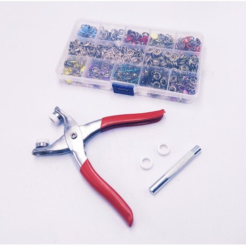 Kit Alicate Pressão Matrizes Botões KH-T0012 - Sun Special