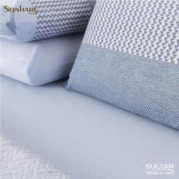 Jogo de Cama Duplo Casal 4 Pçs Milão Sonhare Bronze Sultan - 4