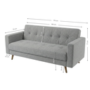 Ver imagem 3 de Sofá 3 Lugares Suede Escritório e Recepção Vitrola