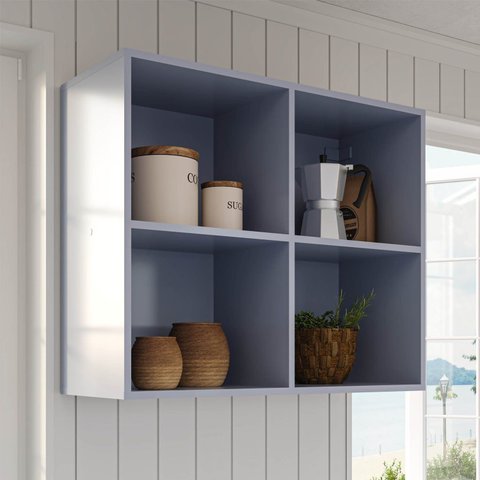 Armário Aéreo Nicho 80cm Marselha Cabecasa Madeiraoriginals