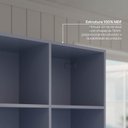 Ver imagem 4 de Armário Aéreo Planejado Nicho 80cm Marselha CabeCasa MadeiraOriginals Azul Sereno