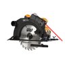 Serra Circular WAP ESC 1500 Guia Laser e Disco de Corte 1500w 127V - 2