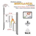 Ver imagem 4 de Suporte Tv 10" a 56" Vesa 400x400 2 Movimentos - Branco