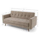 Ver imagem 3 de Sofá 3 Lugares Suede Escritório e Recepção Vitrola