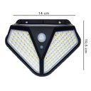 Ver imagem 4 de Luminaria Solar Sensorial de Parede 102 Leds a Prova D'agua