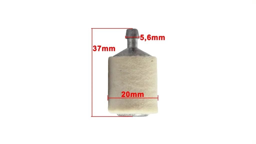 Kit 5 Filtros Combustível Roçadeiras Motosserras - 4