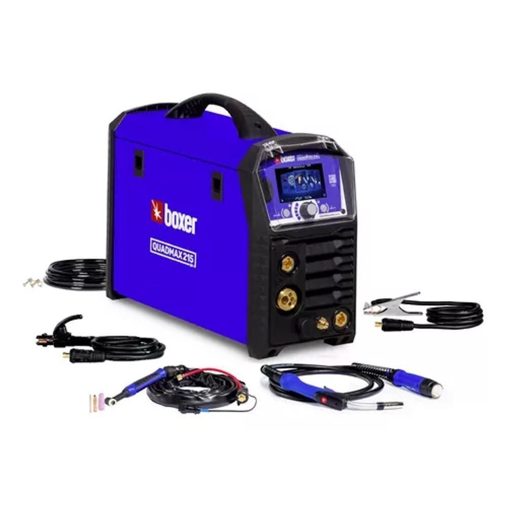 Maquina Solda Quadmax215bv Multiprocesso Mig Tig Boxer | MadeiraMadeira