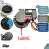 Roda Direita Montada Aspirador Robô Wap W90 Pérola Original - 2