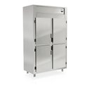 Ver imagem 1 de Geladeira Comercial 4 Portas Grep4p Gelopar Refrigerador 4 Portas Inox 220v