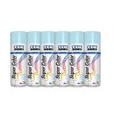 Ver imagem 1 de Kit 6 Un Tinta Spray Uso Geral Tekbond Azul Claro 350ml
