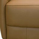 Ver imagem 7 de Poltrona Decorativa Orgânica Giratória Jamal L06 Couro Caramelo - Lyam Decor