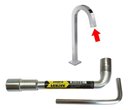 Ver imagem 1 de Kit Chaves Para Troca Reparo Torneiras Tube Deca - 2613FK100