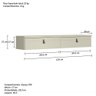 Rack Suspenso Line 1350 - Off White - 2