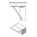 Ver imagem 2 de Armário Aéreo Multiuso 60cm 1Porta Basculante Cor Preto