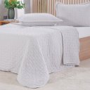 Ver imagem 4 de Kit Colcha Queen Santorini New 100% Poliéster 240x260cm Pó de Ardósia