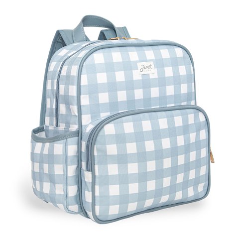 Mochila Maternidade Vichy Azul Just Baby