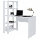 Ver imagem 3 de Mesa Escrivaninha Match 3 Prateleiras Branco - Artely