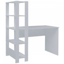 Ver imagem 6 de Mesa Escrivaninha Match 3 Prateleiras Branco - Artely